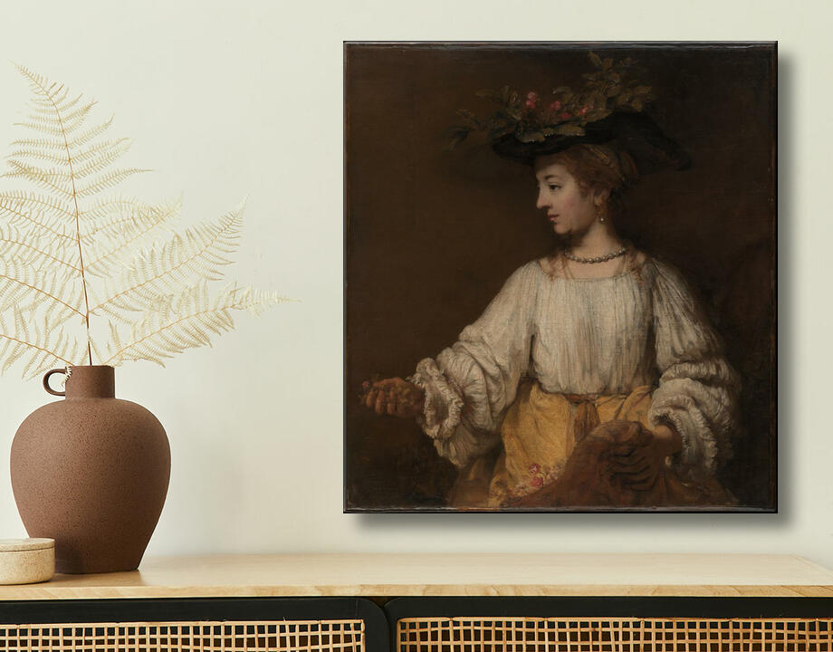 Rembrandt (Rembrandt van Rijn) : Flore