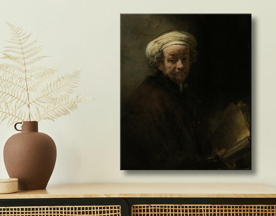 Rembrandt van Rijn : Autoportrait en tant qu