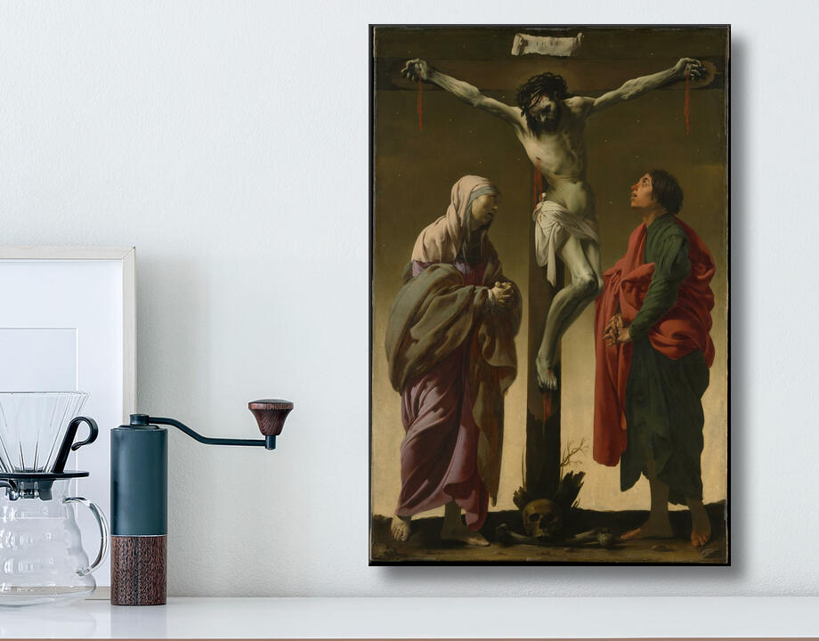 Hendrick ter Brugghen : La Crucifixion avec la Vierge et Saint Jean