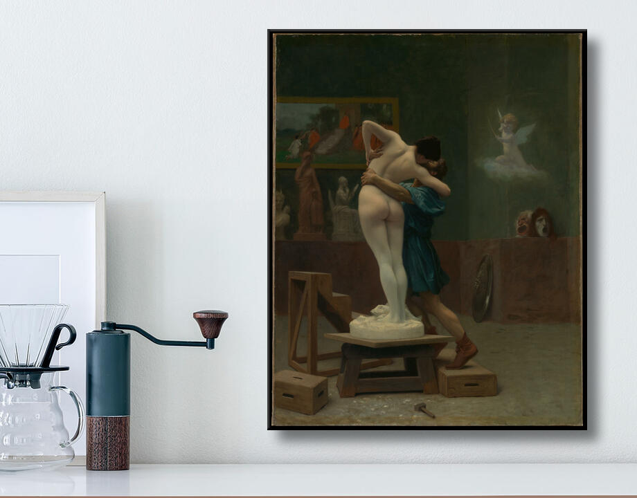 Jean-Léon Gérôme : Pygmalion et Galatée