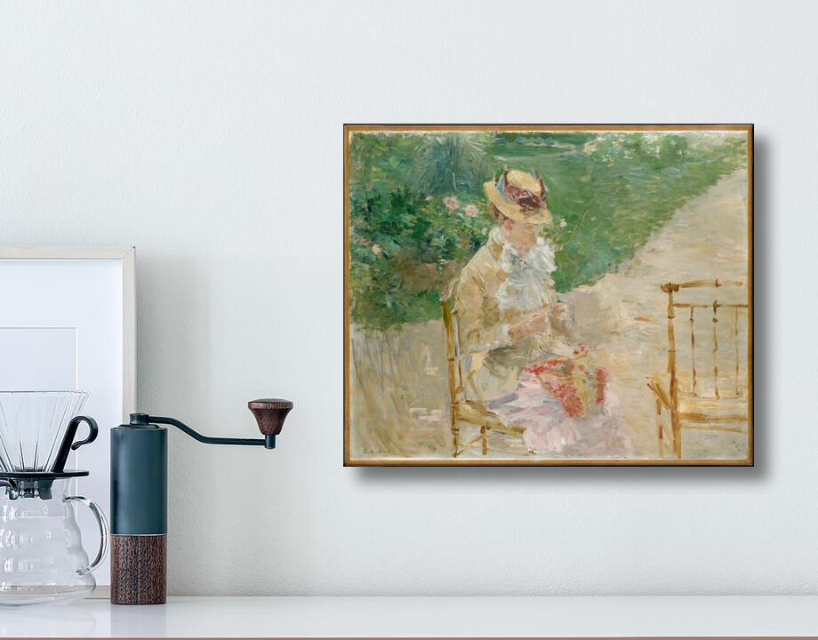 Berthe Morisot : Jeune femme tricot