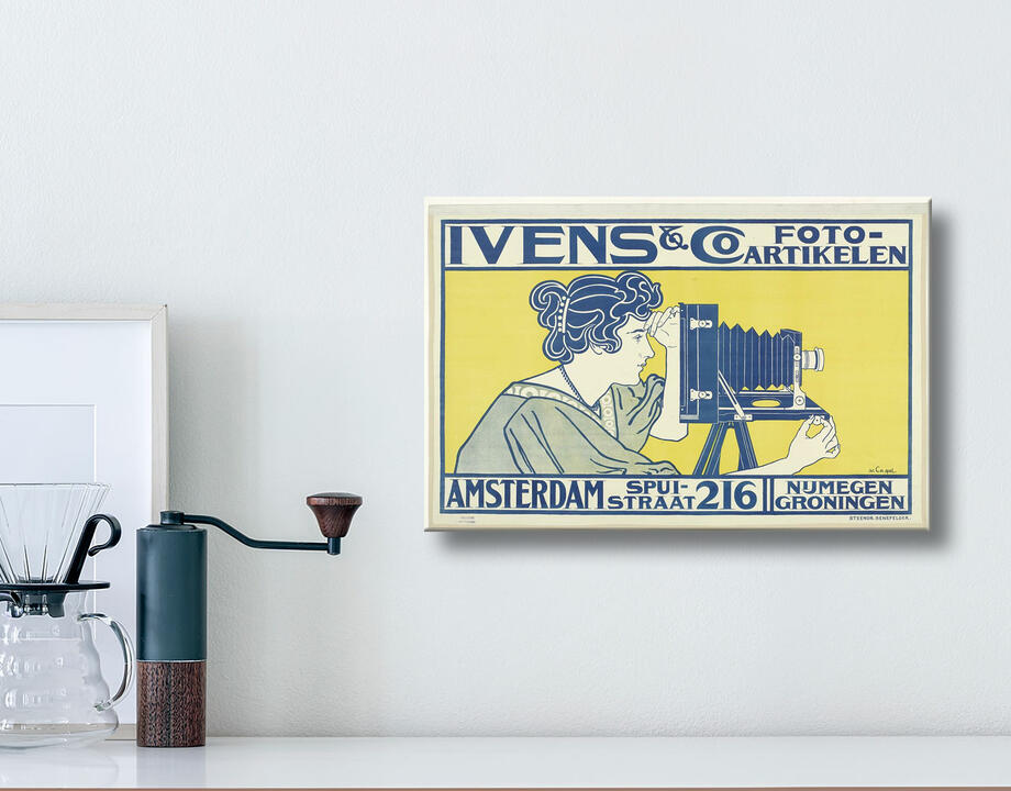Johann Georg van Caspel : Affiches publicitaires pour Ivens & Co et Guy de Coral & Co