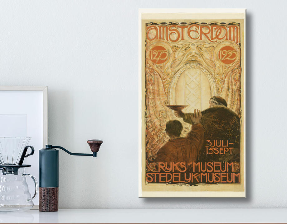 Huib Luns : Affiche pour l'exposition Amsterdam 1275-1925