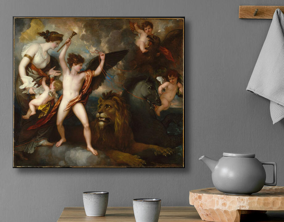 Benjamin West : Omnia Vincit Amor, ou Le pouvoir de l