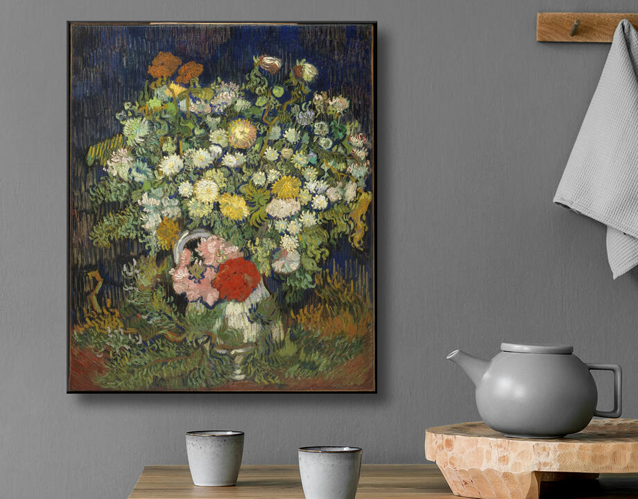 Vincent van Gogh : Bouquet de fleurs dans un vase