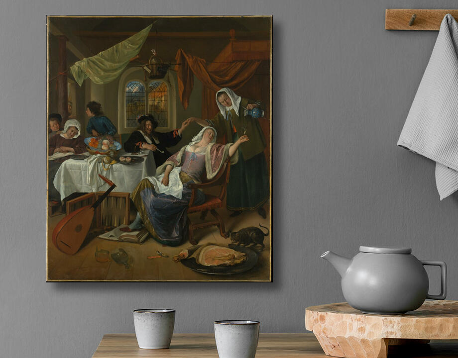 Jan Steen : Le ménage dissolu