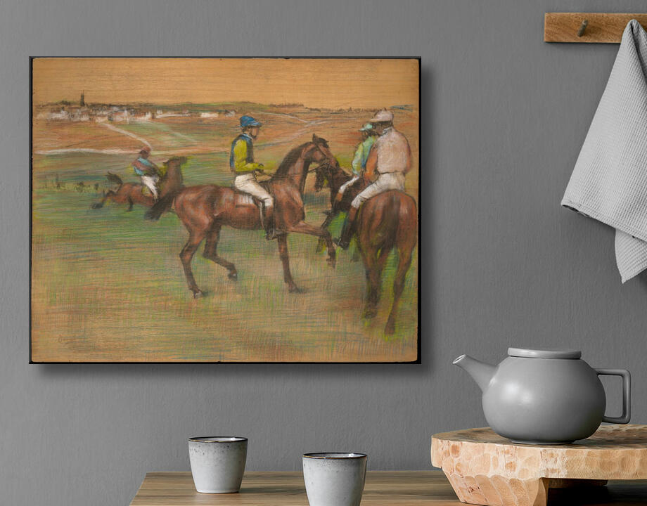 Edgar Degas : Chevaux de course