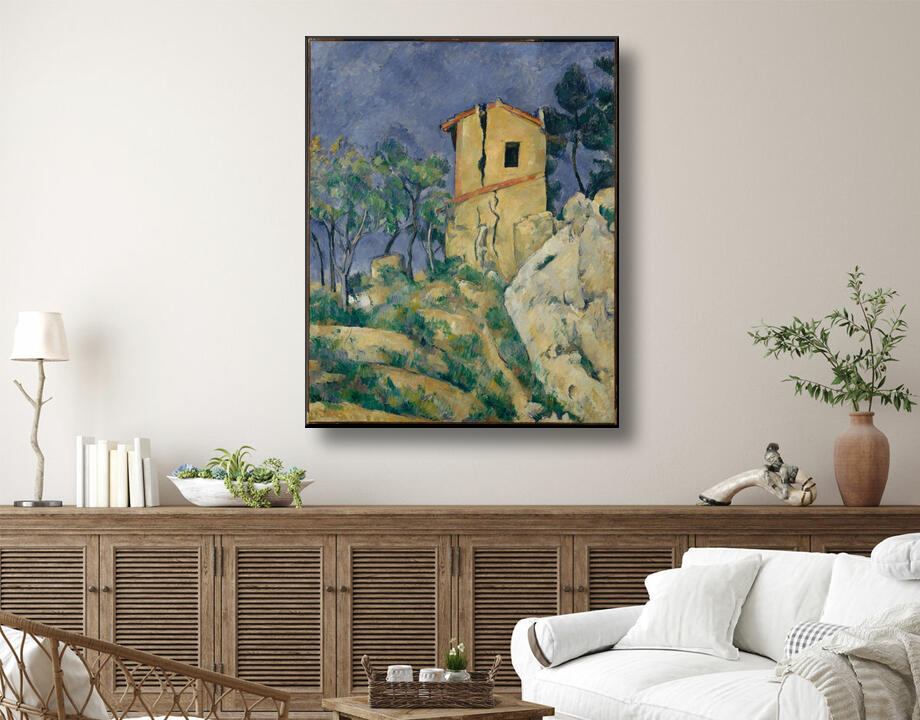Paul Cézanne : La maison aux murs fêlés
