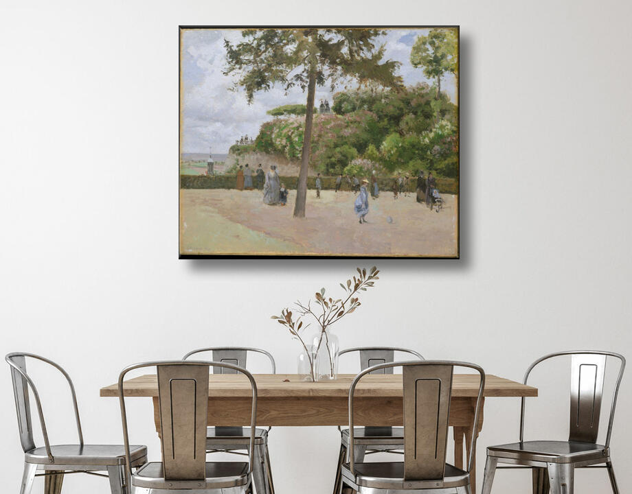 Camille Pissarro : Le Jardin Public de Pontoise