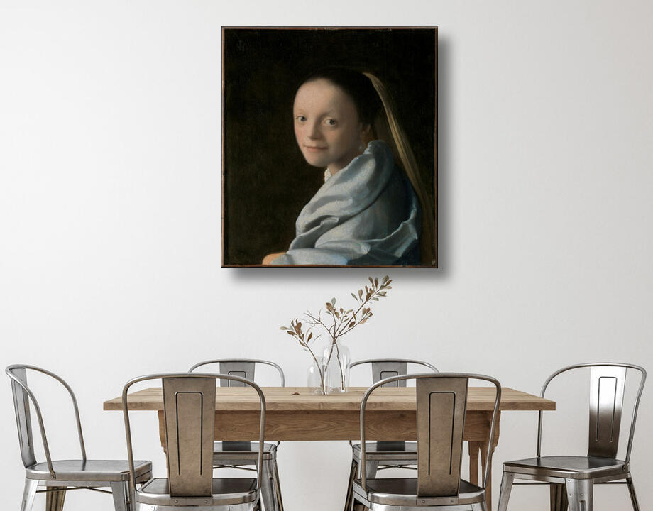 Johannes Vermeer : Portrait d