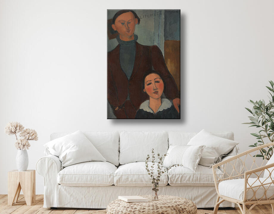 Amedeo Modigliani : Jacques et Berthe Lipchitz
