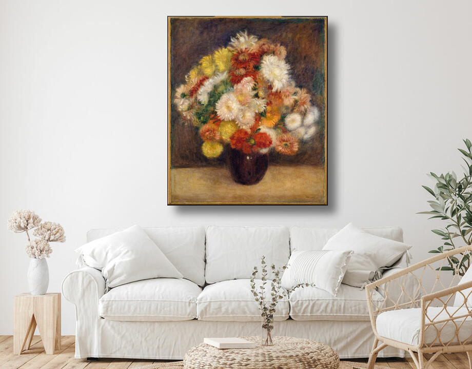 Auguste Renoir : Bouquet de Chrysanthèmes