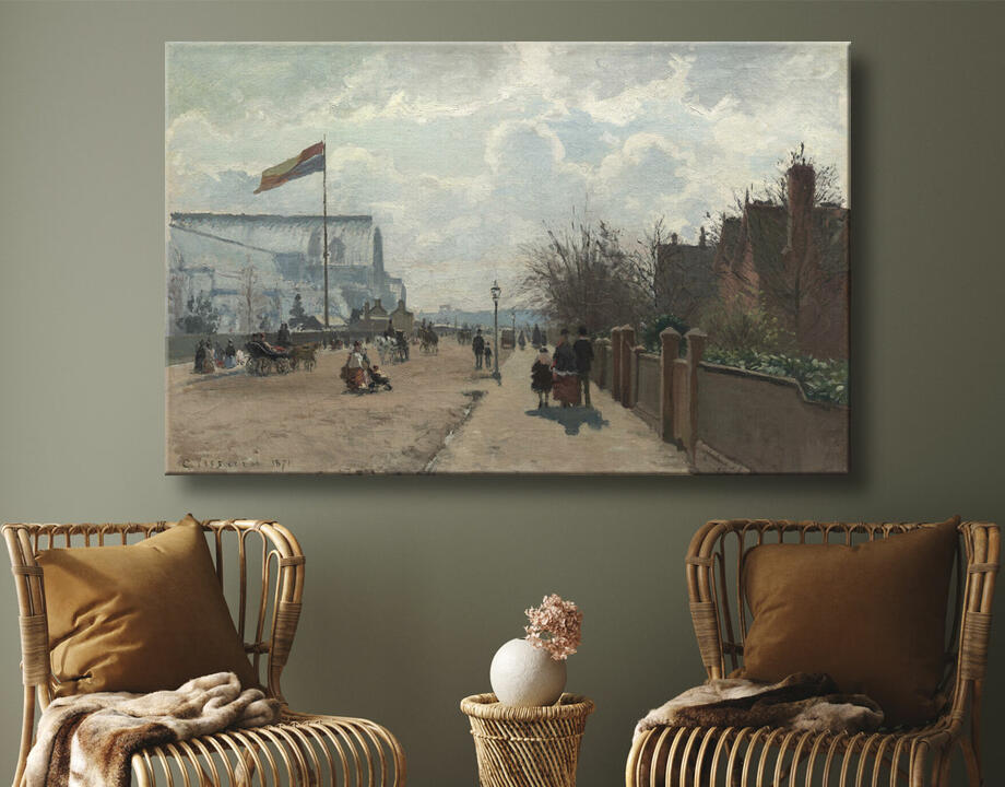 Camille Pissarro : Le Palais de Cristal