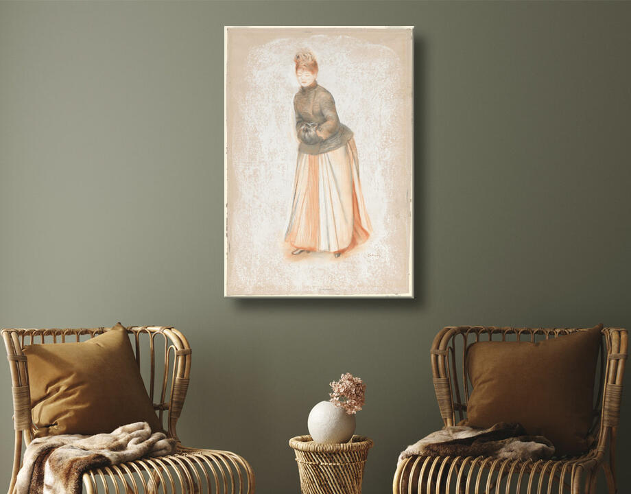 Auguste Renoir : Jeune femme avec un manchon