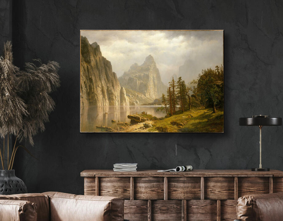 Albert Bierstadt : Rivière Merced, vallée de Yosemite