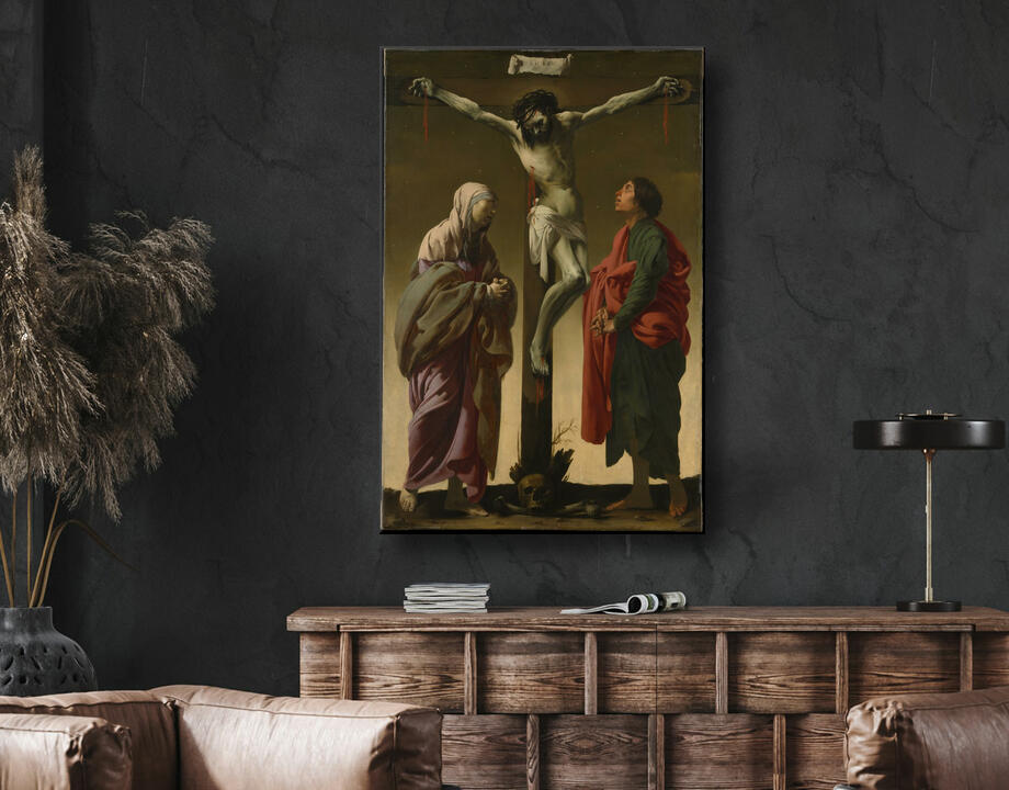 Hendrick ter Brugghen : La Crucifixion avec la Vierge et Saint Jean