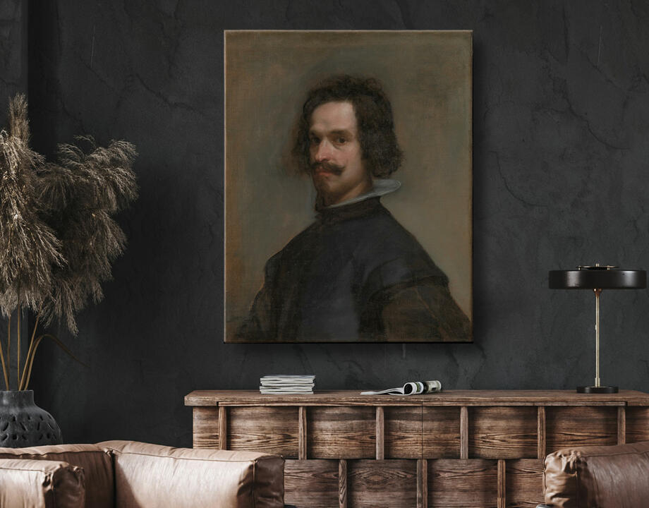 Velázquez (Diego Rodríguez de Silva y Velázquez) : Portrait d