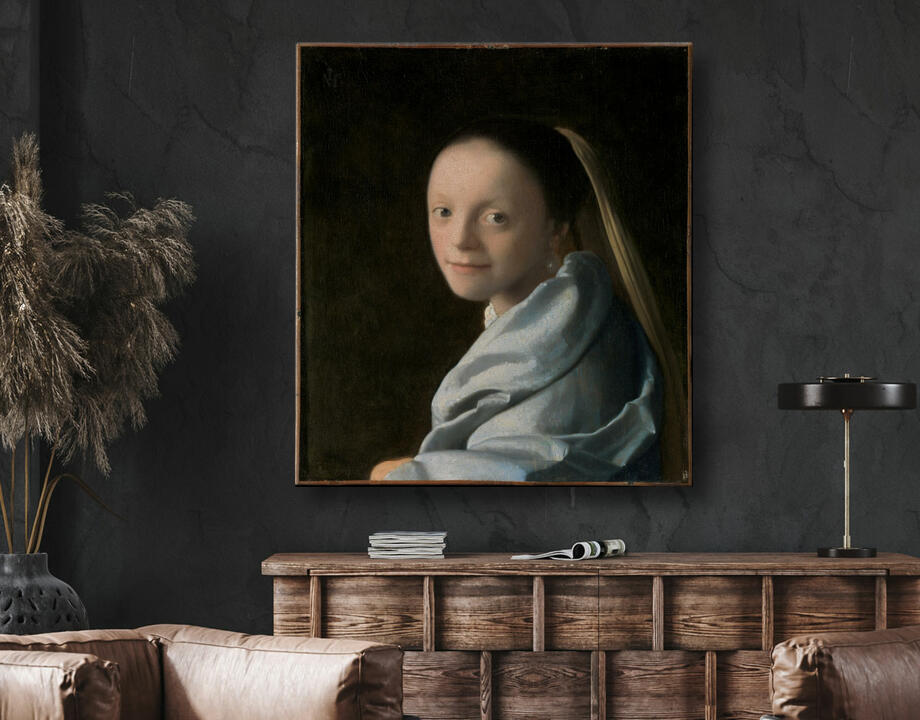 Johannes Vermeer : Portrait d