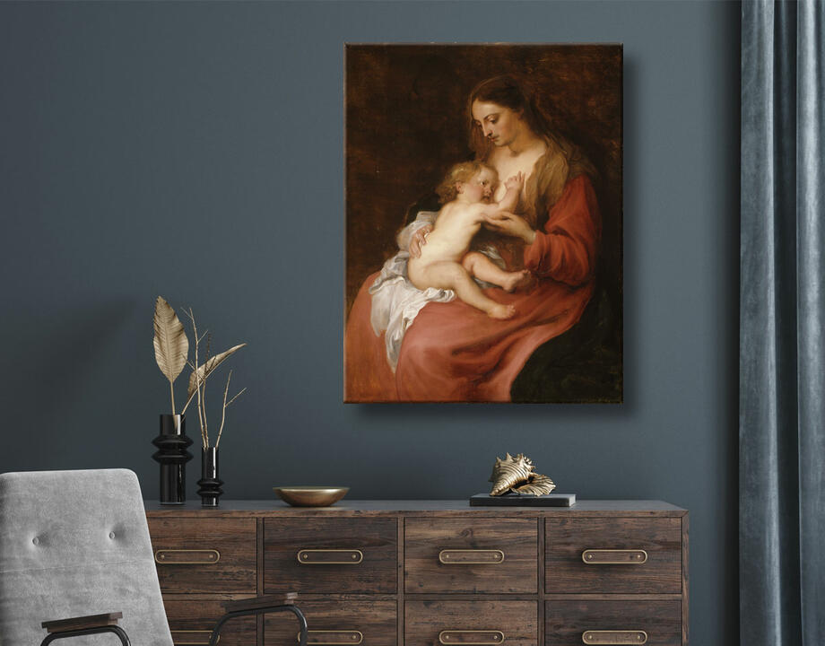 Anthony van Dyck : Vierge à l