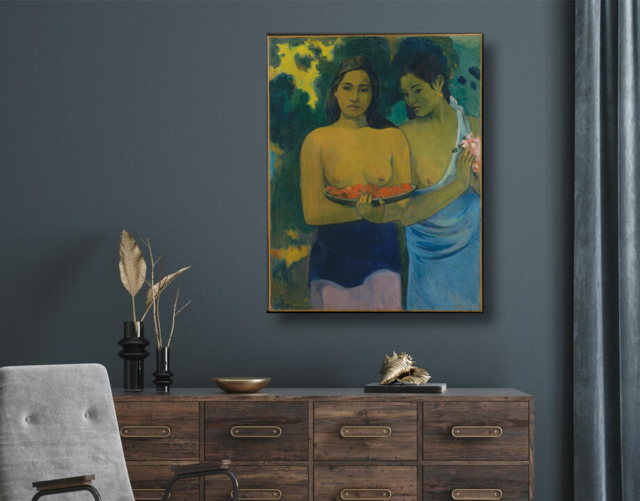 Paul Gauguin : Deux femmes tahitiennes