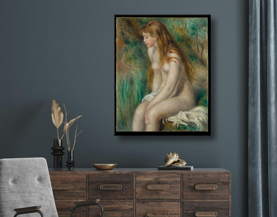 Auguste Renoir : jeune fille, baignade