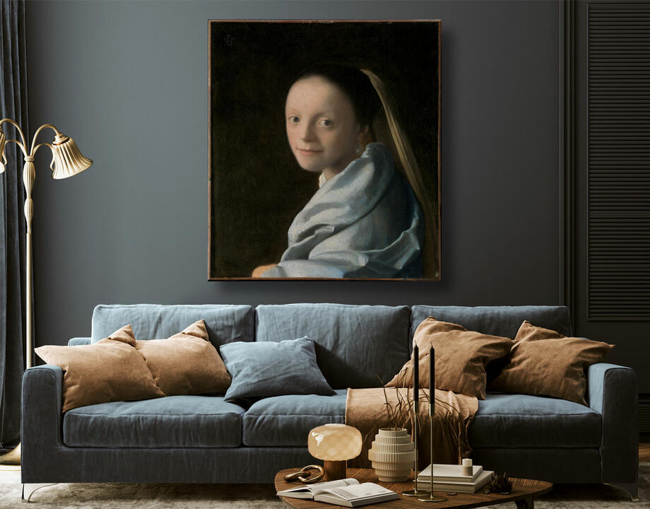 Johannes Vermeer : Portrait d