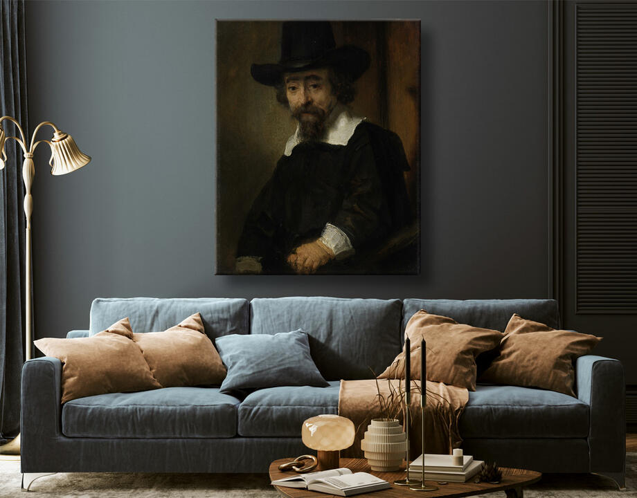 Rembrandt van Rijn : Portrait d'Ephraïm Bueno