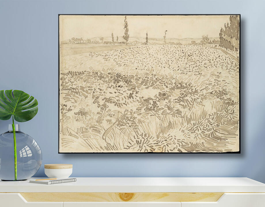 Vincent van Gogh : Champ de blé