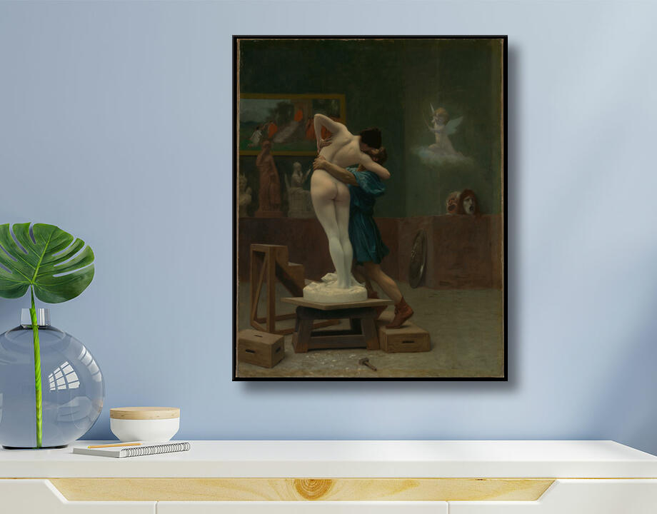 Jean-Léon Gérôme : Pygmalion et Galatée