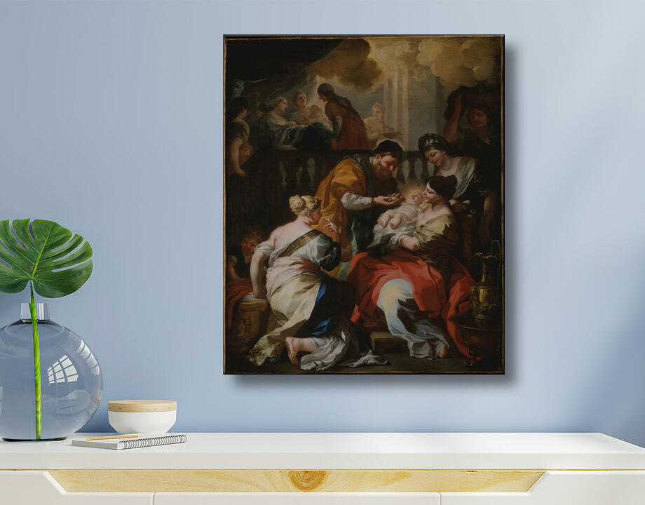 Francesco Solimena : La Naissance de la Vierge