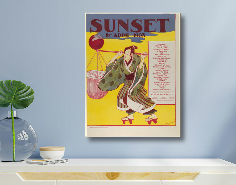 William Stevens : Sunset Magazine : avril