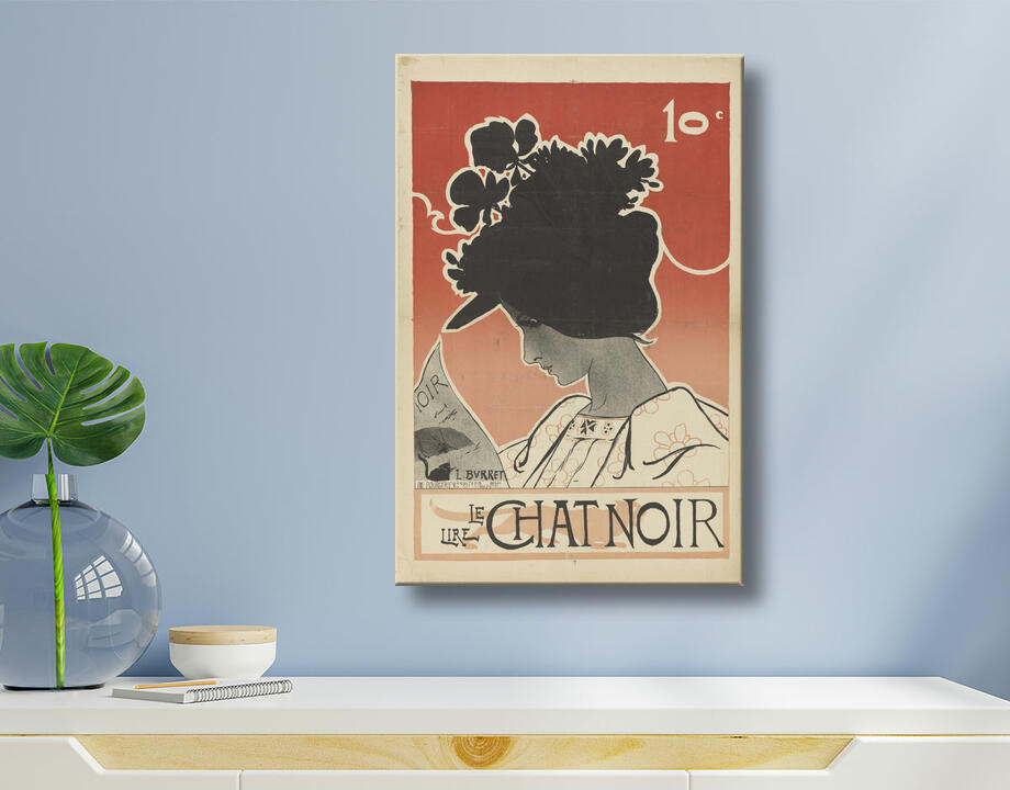 Léonce Burret : Affiche pour le magazine Le Chat Noir