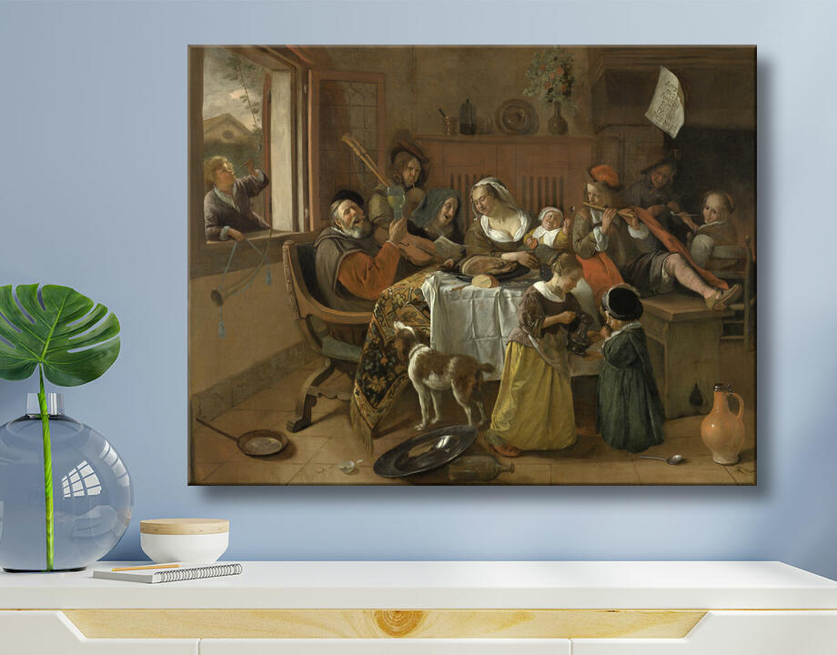 Jan Havicksz. Steen : La famille joyeuse