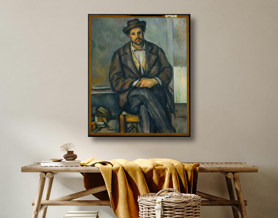 Paul Cézanne : Paysan assis