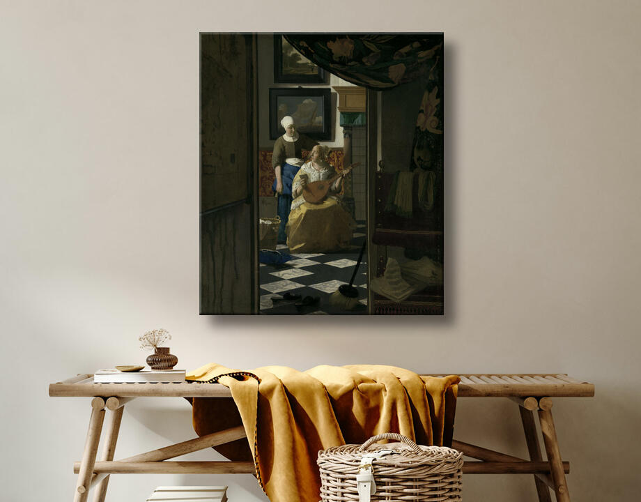 Johannes Vermeer : La Lettre d