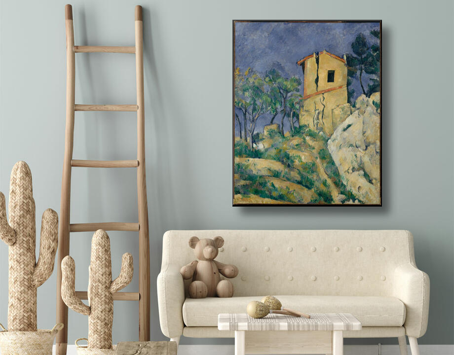 Paul Cézanne : La maison aux murs fêlés