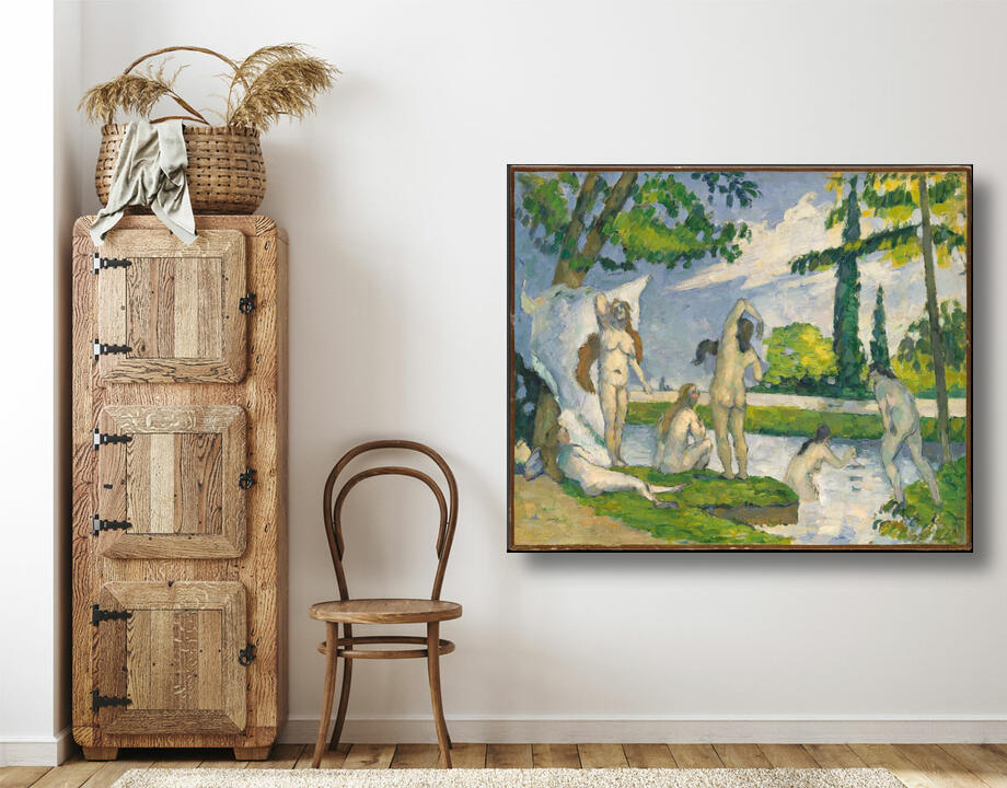 Paul Cézanne : Baigneurs