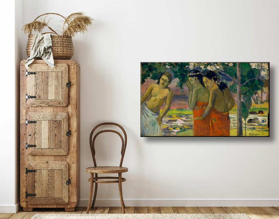 Paul Gauguin : Trois femmes tahitiennes