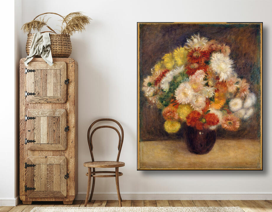 Auguste Renoir : Bouquet de Chrysanthèmes