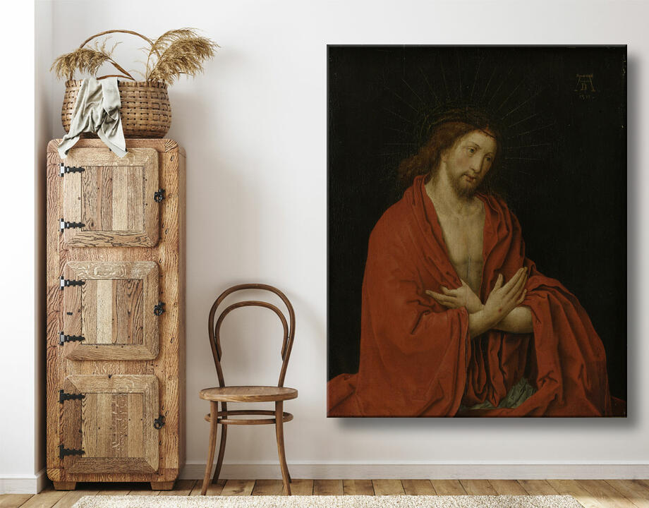 Lucas van Leyden : Christ avec couronne d'épines