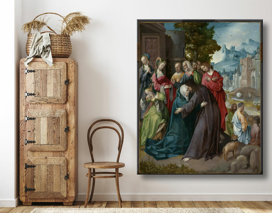 Cornelis Engebrechtsz : Le Christ prenant congé de sa mère