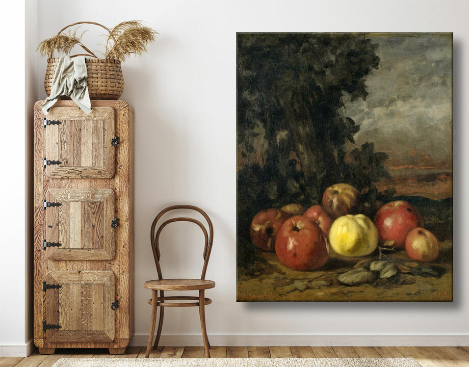 Gustave Courbet : Nature morte aux pommes