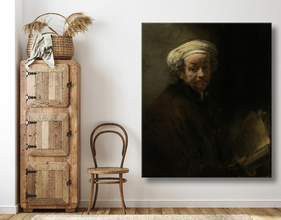 Rembrandt van Rijn : Autoportrait en tant qu