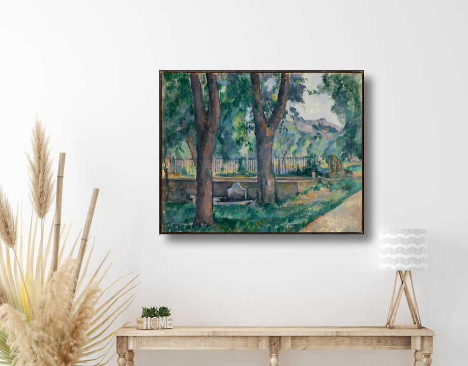 Paul Cézanne : La piscine du Jas de Bouffan
