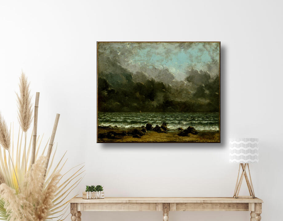 Gustave Courbet : La mer