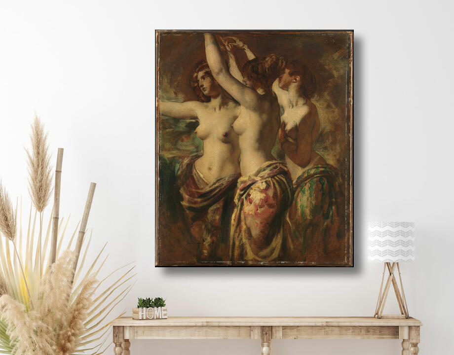 William Etty : Les Trois Grâces