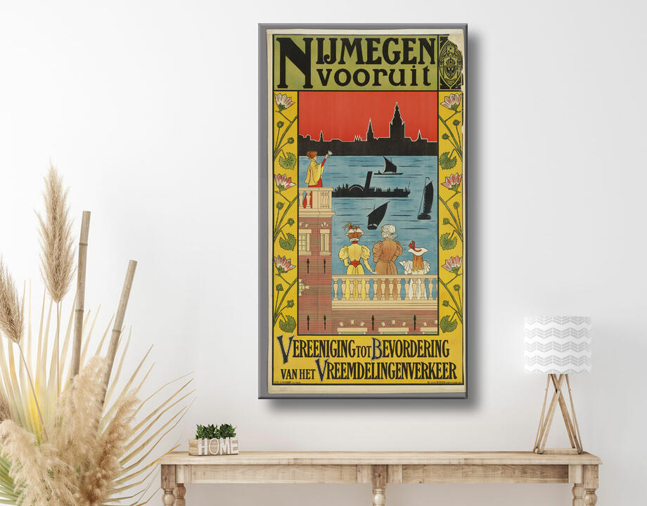 Willem van Boven : Affiche pour promouvoir le tourisme à Nimègue