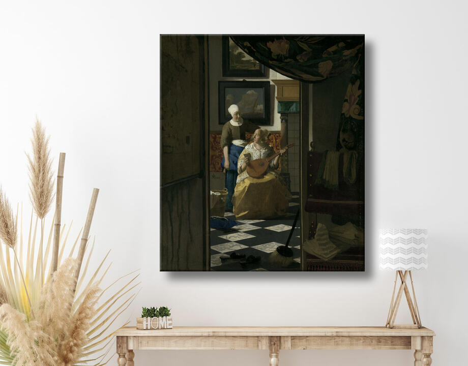 Johannes Vermeer : La Lettre d