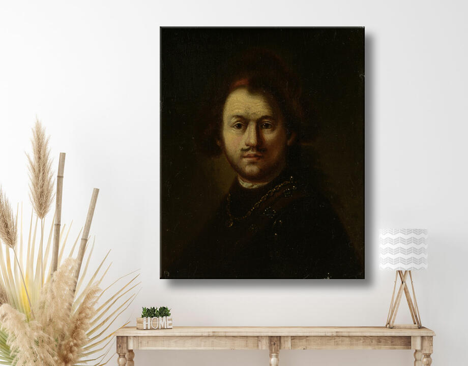 Rembrandt van Rijn : Portrait de Rembrandt Harmensz. du Rhin