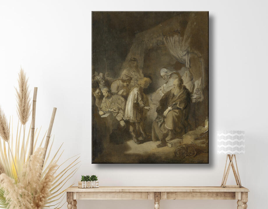 Rembrandt van Rijn : Joseph racontant ses rêves